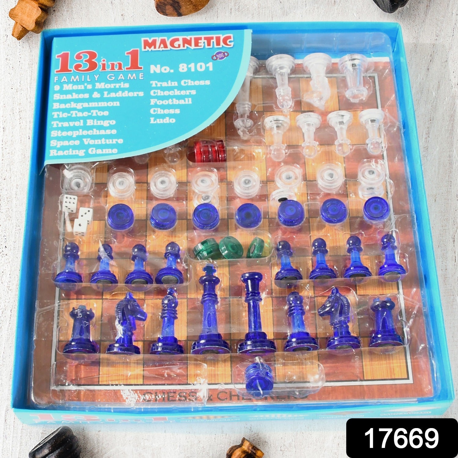 13 in 1 Family Board Game Chess, Snakes & Ladders, Ludo, Tic-Tac-Toe, Checkers, Travel Bingo, Football, Space Venture, Steeplechase Set for Kids 13 in 1 Family Board Game Chess, Snakes & Ladders, Ludo, Tic-Tac-Toe, Checkers, Travel Bingo, Football, Space Venture, Steeplechase Set for Kids